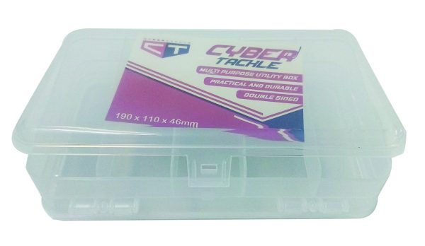 Fishing Tackle Box Medium Double Sided