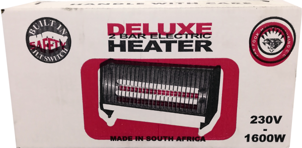 Heater 2 Bar Electric Ceramic - Image 2