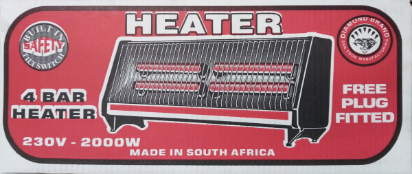 Heater 4 Bar Electric - Image 2