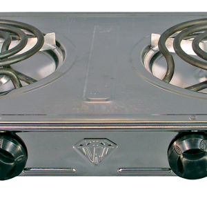 Hotplate Double Spiral Diamond Stainless Steel