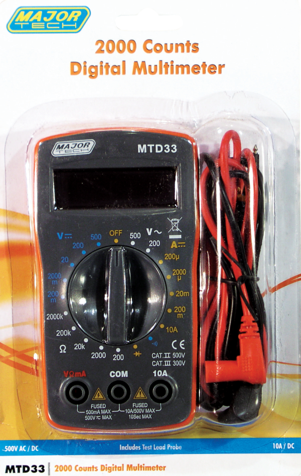 Multimeter Digital MTD33