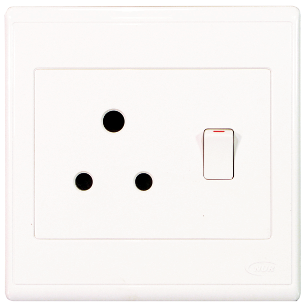 Switch Socket 100x100 Single NUR