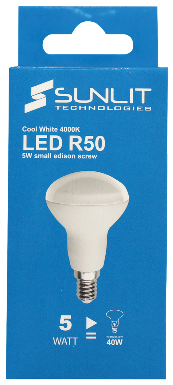 Globe Sunlit Led R50 5watt E14 4000k - Image 2