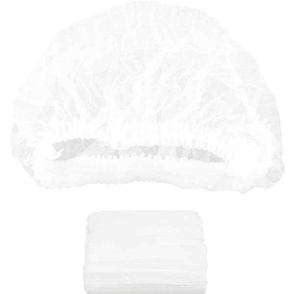 Mop Cap White 100's - Image 2