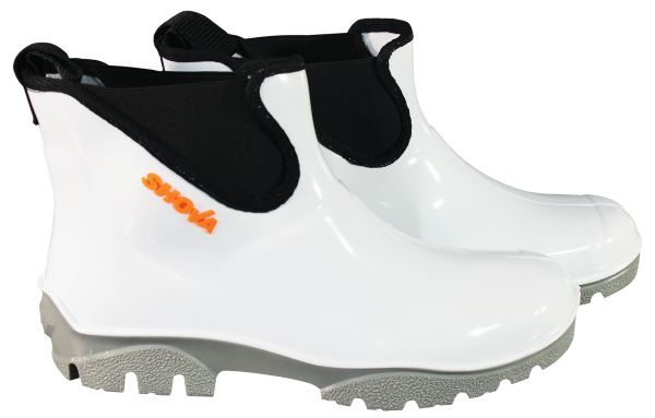 Gumboots Chelsea White/Grey