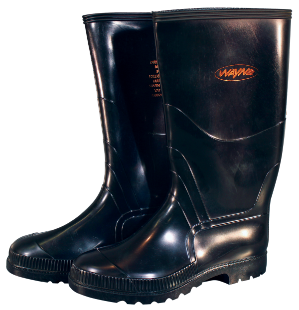 Gumboots Black - Duralight