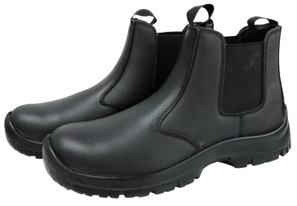 Safety Boot Dot Chelsea - Black