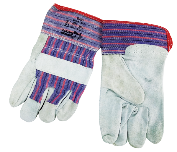 Gloves Stripe Leather