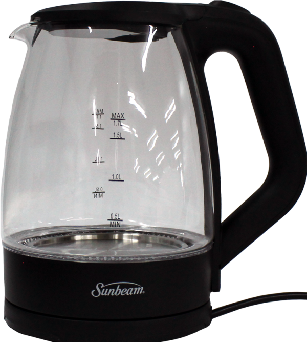 Kettle Glass Sunbeam Cordless 1.7L