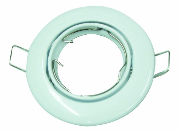 Light Fitting GU10 White 7699