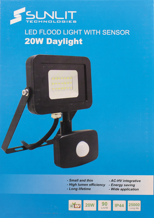 Flood Light 20W Daylight with Sensor - Image 2