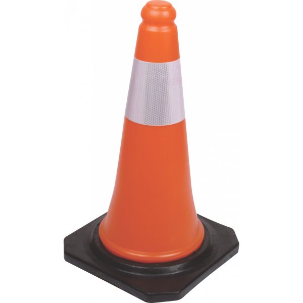 Traffic Cone Black Base 750MM